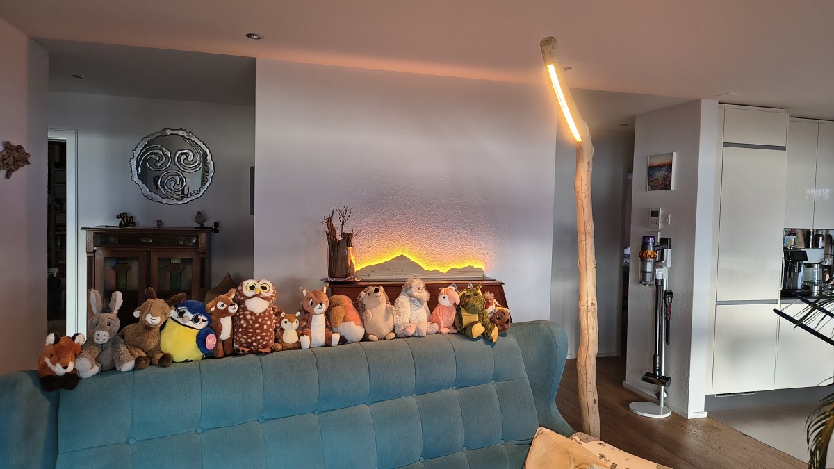 Thunersee Lichtblicke Tiefsee Standlampe Sicht Merligen