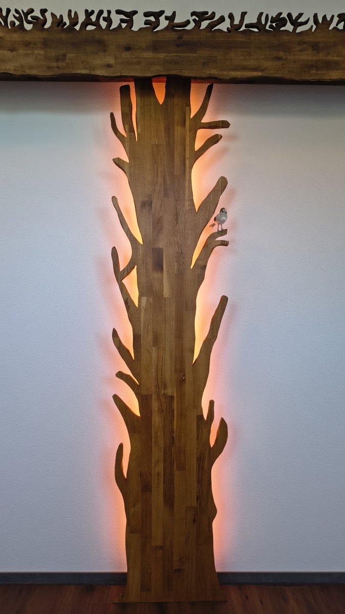 Baum 2 als indirekte Studiobeleuchtung